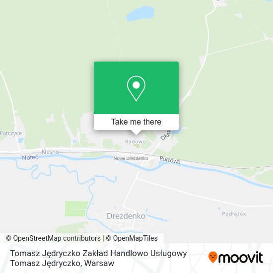 Tomasz Jędryczko Zakład Handlowo Usługowy Tomasz Jędryczko map