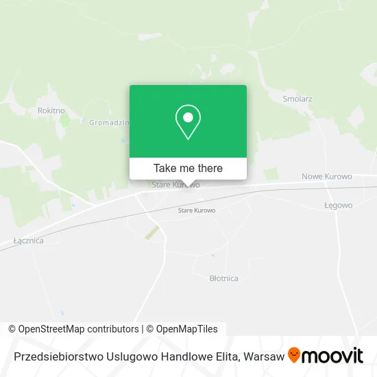 Карта Przedsiebiorstwo Uslugowo Handlowe Elita