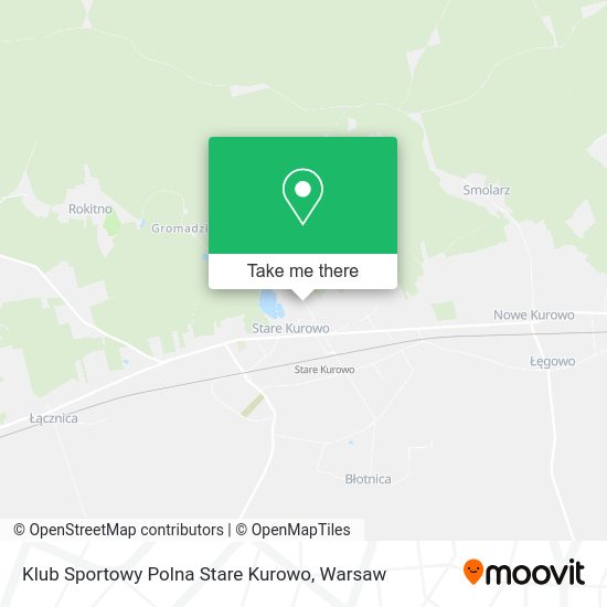 Klub Sportowy Polna Stare Kurowo map