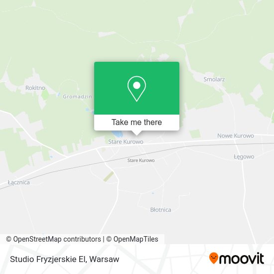 Studio Fryzjerskie El map