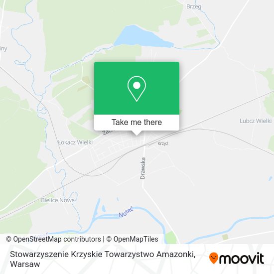 Карта Stowarzyszenie Krzyskie Towarzystwo Amazonki