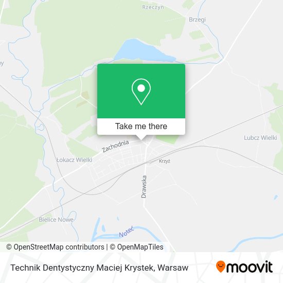 Technik Dentystyczny Maciej Krystek map