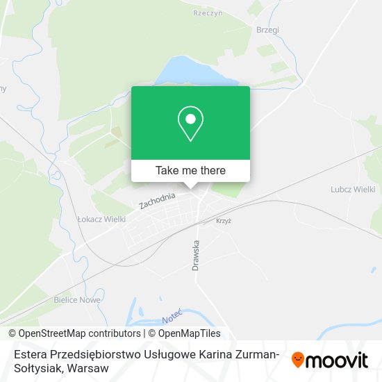 Estera Przedsiębiorstwo Usługowe Karina Zurman-Sołtysiak map