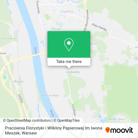 Pracownia Florystyki i Wilkliny Papierowej Im Iwona Meszek map