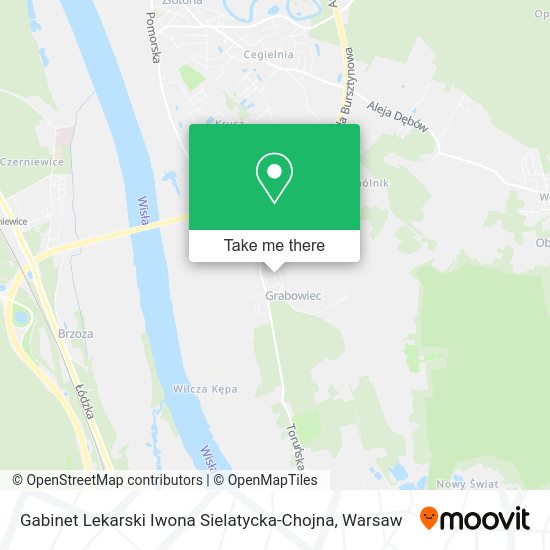 Gabinet Lekarski Iwona Sielatycka-Chojna map