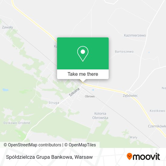 Spółdzielcza Grupa Bankowa map