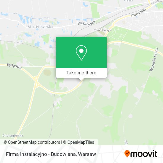 Firma Instalacyjno - Budowlana map