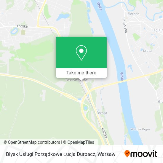 Błysk Usługi Porządkowe Łucja Durbacz map