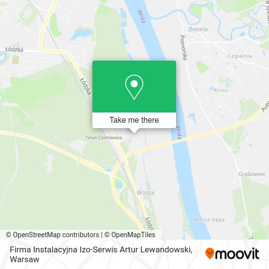 Firma Instalacyjna Izo-Serwis Artur Lewandowski map