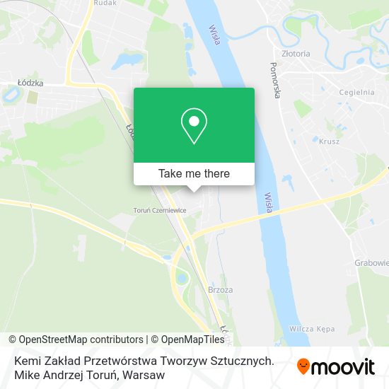 Kemi Zakład Przetwórstwa Tworzyw Sztucznych. Mike Andrzej Toruń map