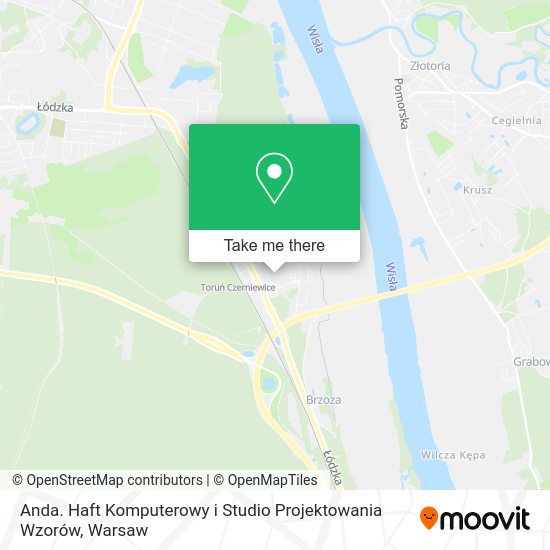 Anda. Haft Komputerowy i Studio Projektowania Wzorów map