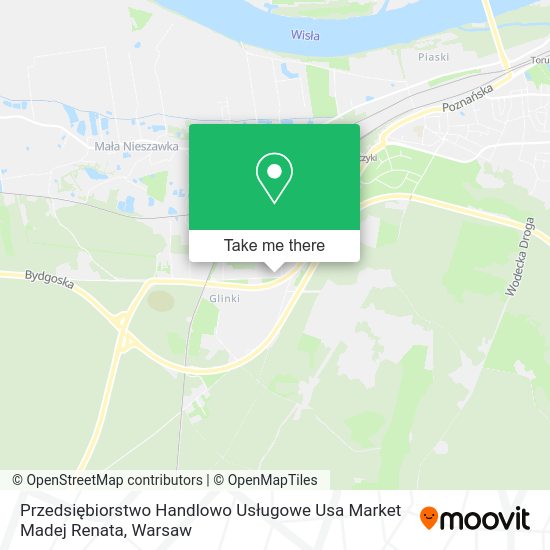 Przedsiębiorstwo Handlowo Usługowe Usa Market Madej Renata map