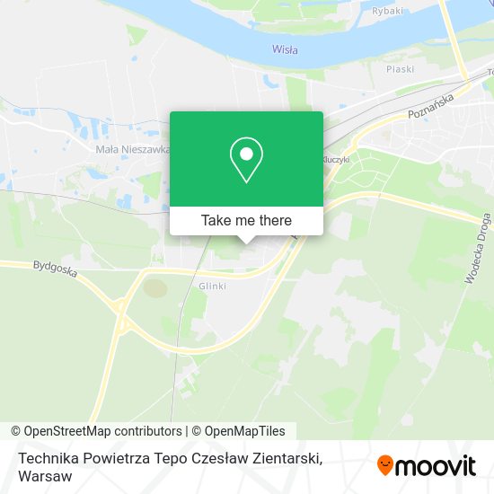 Technika Powietrza Tepo Czesław Zientarski map