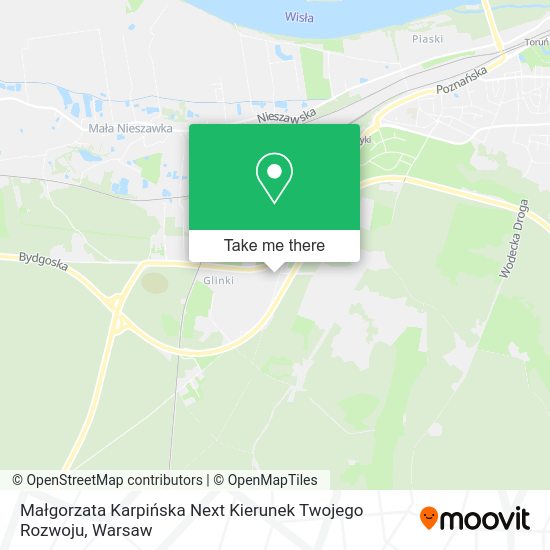 Małgorzata Karpińska Next Kierunek Twojego Rozwoju map