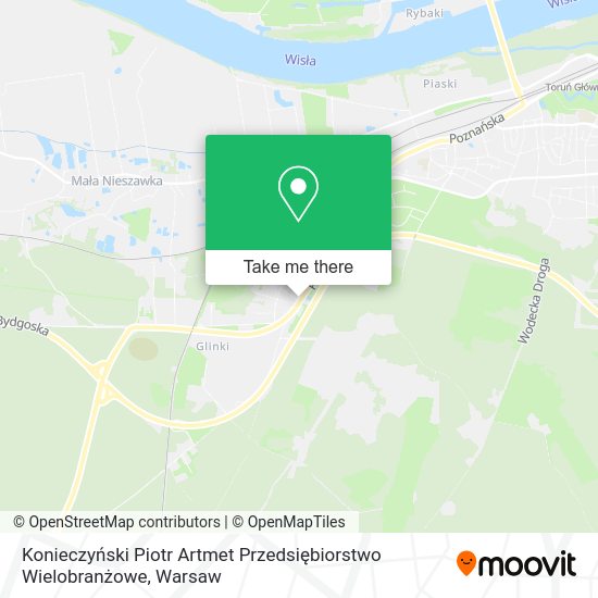 Konieczyński Piotr Artmet Przedsiębiorstwo Wielobranżowe map