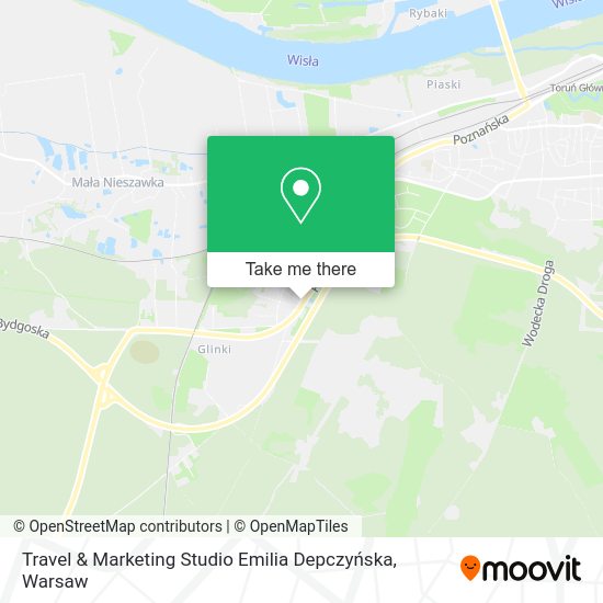 Travel & Marketing Studio Emilia Depczyńska map