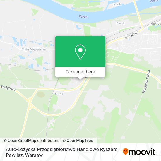 Auto-Łożyska Przedsiębiorstwo Handlowe Ryszard Pawlisz map