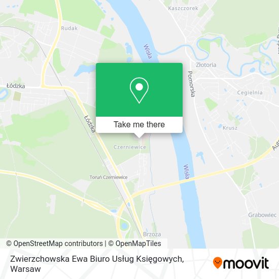 Zwierzchowska Ewa Biuro Usług Księgowych map