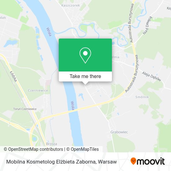 Карта Mobilna Kosmetolog Elżbieta Zaborna