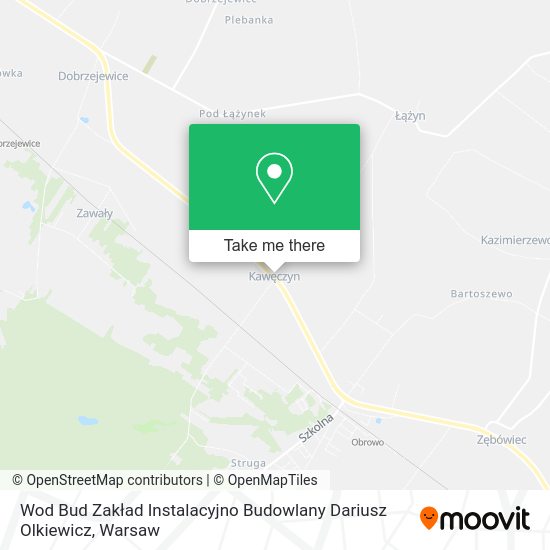 Wod Bud Zakład Instalacyjno Budowlany Dariusz Olkiewicz map