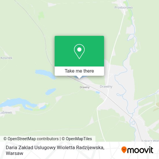 Daria Zaklad Uslugowy Wioletta Radzijewska map