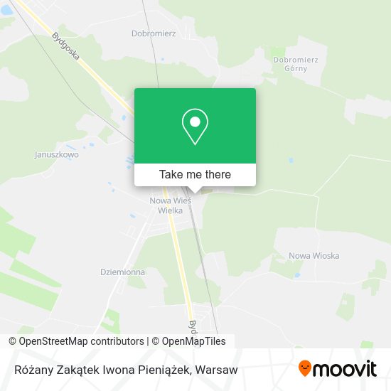 Różany Zakątek Iwona Pieniążek map