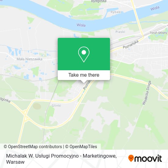 Michalak W. Usługi Promocyjno - Marketingowe map