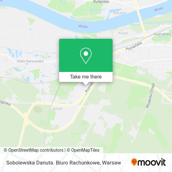 Sobolewska Danuta. Biuro Rachunkowe map