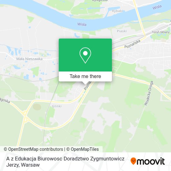 A z Edukacja Biurowosc Doradztwo Zygmuntowicz Jerzy map