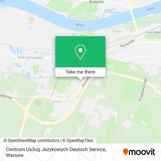 Centrum Us3ug Jezykowych Deutsch Service map