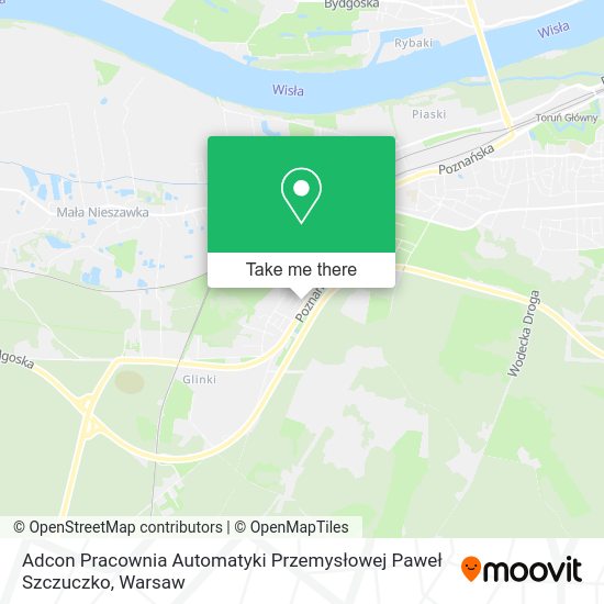 Adcon Pracownia Automatyki Przemysłowej Paweł Szczuczko map