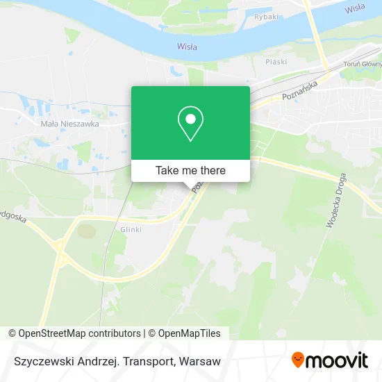 Карта Szyczewski Andrzej. Transport