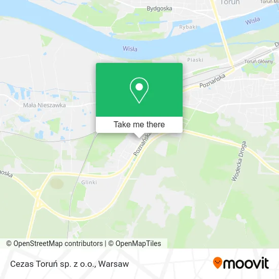 Карта Cezas Toruń sp. z o.o.
