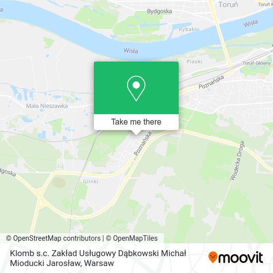 Klomb s.c. Zakład Usługowy Dąbkowski Michał Mioducki Jarosław map