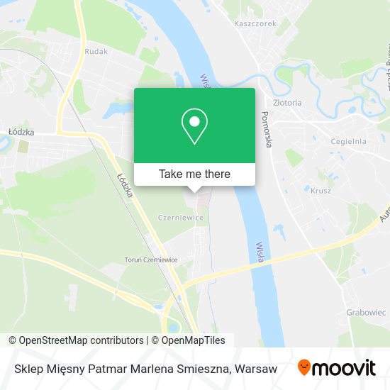 Sklep Mięsny Patmar Marlena Smieszna map