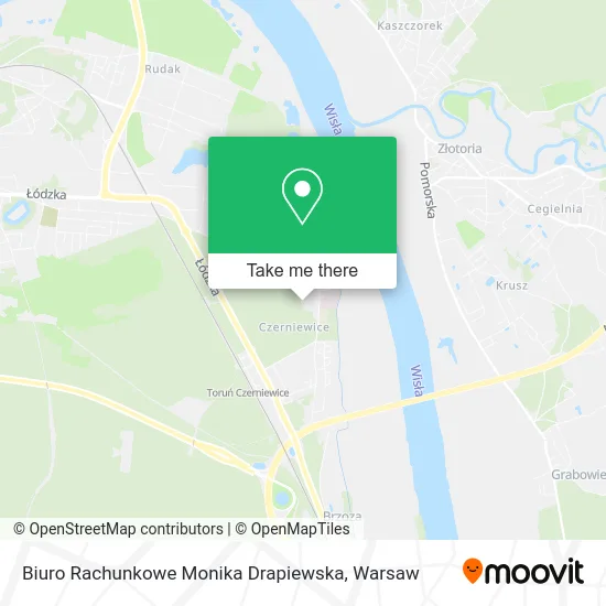 Карта Biuro Rachunkowe Monika Drapiewska