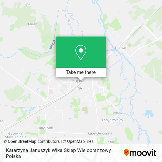 Katarzyna Januszyk Wika Sklep Wielobranzowy map