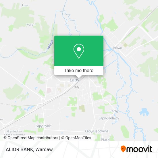 ALIOR BANK map