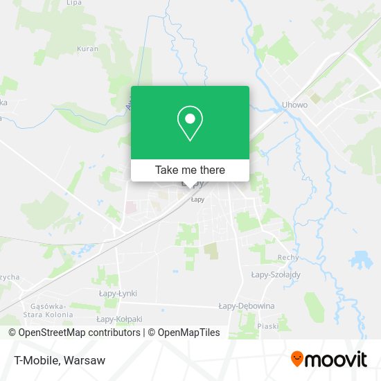 T-Mobile map