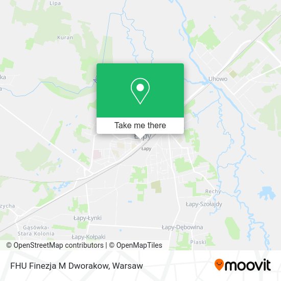 FHU Finezja M Dworakow map