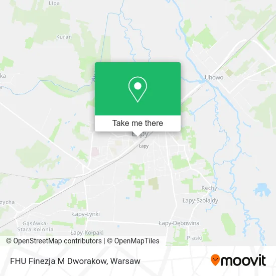 Карта FHU Finezja M Dworakow