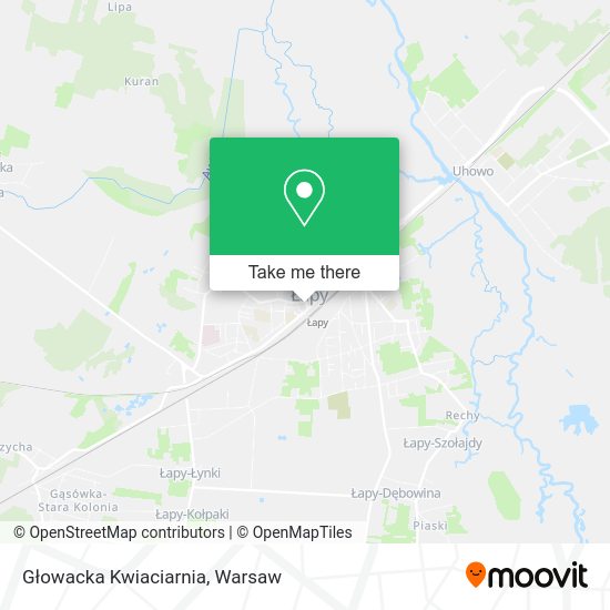 Głowacka Kwiaciarnia map