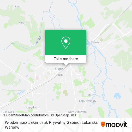 Włodzimierz Jakimczuk Prywatny Gabinet Lekarski map