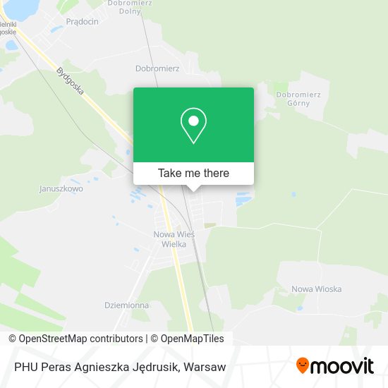 PHU Peras Agnieszka Jędrusik map