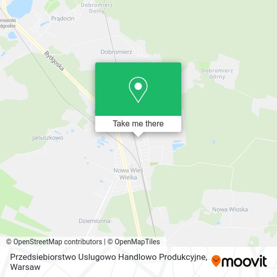 Przedsiebiorstwo Uslugowo Handlowo Produkcyjne map