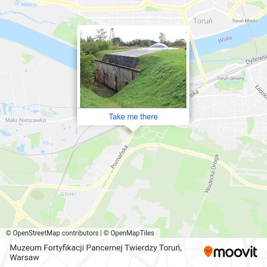 Muzeum Fortyfikacji Pancernej Twierdzy Toruń map