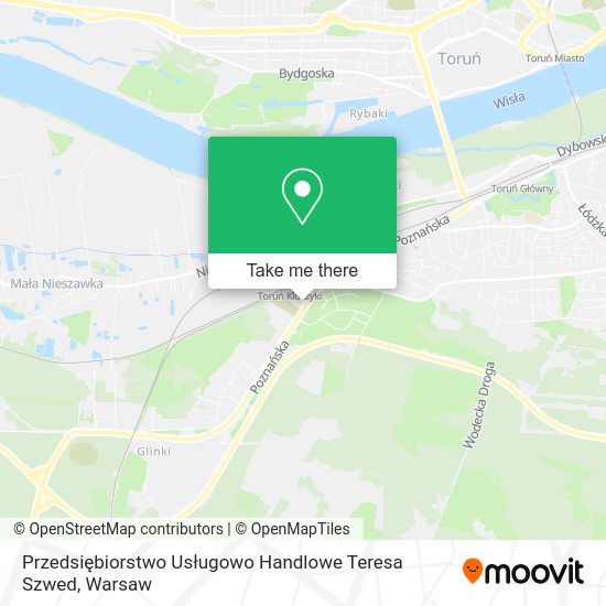 Przedsiębiorstwo Usługowo Handlowe Teresa Szwed map