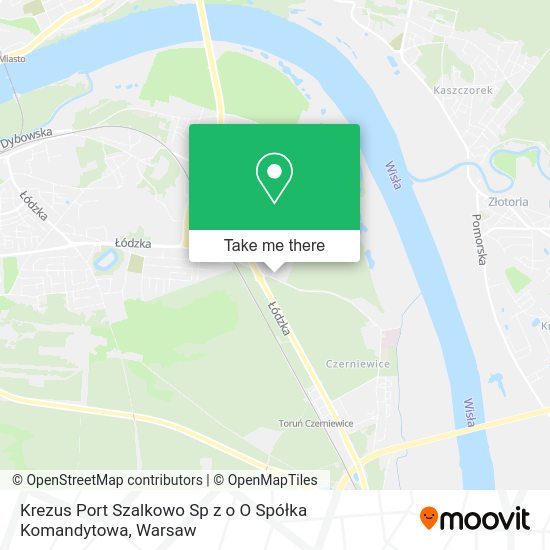 Krezus Port Szalkowo Sp z o O Spółka Komandytowa map