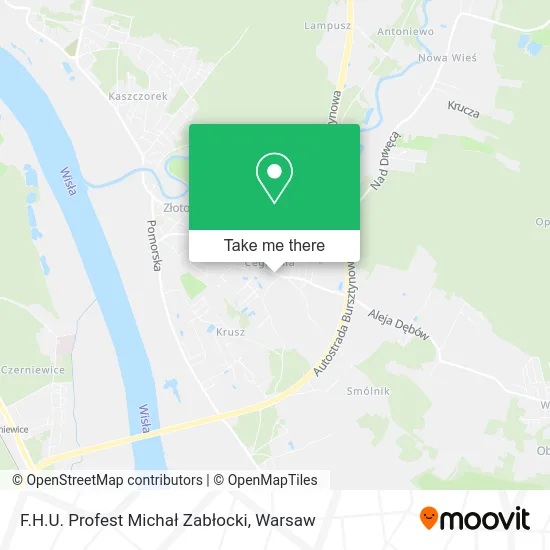 F.H.U. Profest Michał Zabłocki map