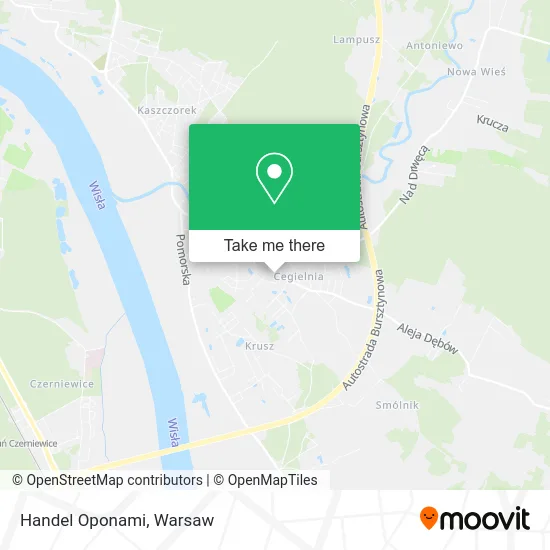 Карта Handel Oponami